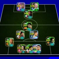 دو اکانت ای فوتبال موبایل  *( فقط طاق)*