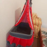 تخت گهواره با پشه بند و کریر