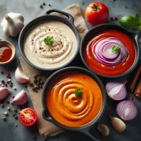 تولید عمده سس دست ساز فست فود رستوران