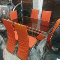 غذاخوری ۶نفره ۴ دست محکم و بادوام صندلی و میز