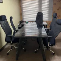 ست میز و صندلی اداری شیک