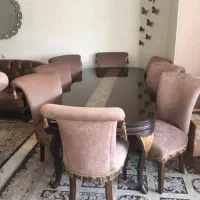 میز نهار خوری هشت نفره با صندلی مارک استقبال ترکیه|میز و صندلی غذاخوری|تهران, کوهک|دیوار
