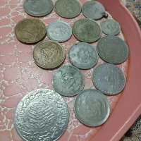 مقداری سکه قدیمی وخارجی|کلکسیون سکه، تمبر، اسکناس|نسیمشهر, |دیوار