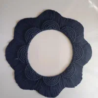 قاب آینه مکرومه|آینه|شیراز, درکی|دیوار