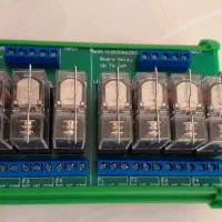 کارت رله ۲۴ ولت ( امرون ) پی ال سی (plc)