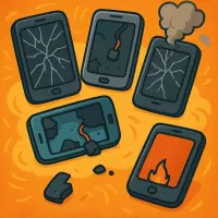 خریدار گوشی های خراب و شکسته