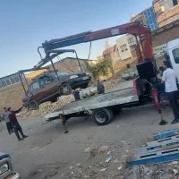جرثقیل کفی عنکبوتی امدادخودرو چرخگیر یدک کش|خدمات حمل و نقل|مشهد, توس (بلوار توس)|دیوار