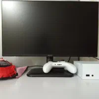 xbox series s 512g به همراه مانیتور و پایه شارژر|کنسول، بازی ویدئویی و آنلاین|تهران, شهران شمالی|دیوار
