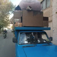 نیسان بار اتوبار باربری وانت تلفنی کارگر خالی