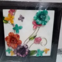 تابلو گل برجسته