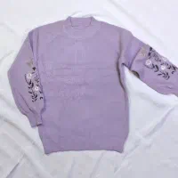 بلوز بافت آستین گلدوزی|لباس|مرند, |دیوار