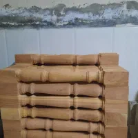 نرده چوبی از جنس آزاد|مصالح و تجهیزات ساختمان|آمل, |دیوار