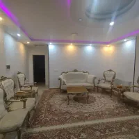 مبل کلاسیک کارکرده سالم هشت نفره به همراه عسلی|مبلمان خانگی و میز عسلی|شهرکرد, |دیوار