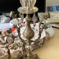 آینه و شمعدان برنزی سایز بزرگ|آینه|تهران, نازی‌آباد|دیوار