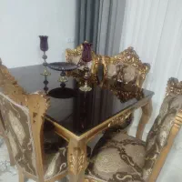 ناهار خوری 6نفره کاملا سالم