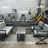 مبلمان اداری نیم ست مدل پایه x کد 110|دفتر کار|تهران, یافت‌آباد|دیوار