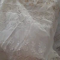 پارچه ی پرده ی دانتل ترک