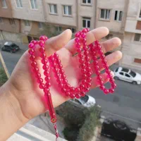 تسبیح سندلوس سرخابی|کلکسیون اشیاء عتیقه|تهران, بهمن یار|دیوار