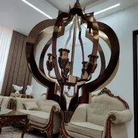 لوستر آشپزخانه رنگ برنز