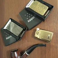 فندک بنزینی زیپو و پیپ