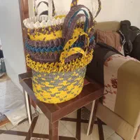 زنبیل سنتی و تک خال و بچگانه موجود است