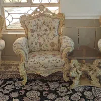 مبل سلطنتی|مبلمان خانگی و میز عسلی|یاسوج, |دیوار
