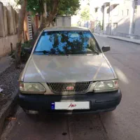 پراید 141 بژ 1385 دو برگ سند کم کار تمیز سالم