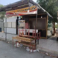 غرفه فست فود با تمام امکانات و وسایل برای واگذاری|فروش مغازه و غرفه|دیلم, |دیوار