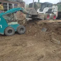 مینی لودر.بابکت حمل نخاله تخریب