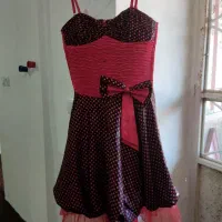 سارافون دخترانه زیبا برای دختر هشت نه سال|لباس|بانه, |دیوار