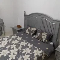 سرویس خواب تمام چوب شیک مناسب جهیزیه|تخت و سرویس خواب|بجنورد, |دیوار