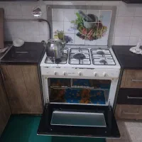 گاز طرح فر خیلی تمیز