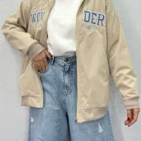 ژاکت آستردار زیپی نیلومدی|لباس|فردیس, شهرک ۱۱۰|دیوار