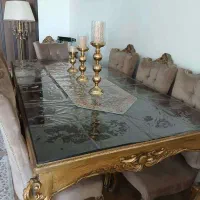 میز ناهارخوری ۸ نفره (چوب گردو)