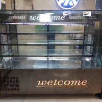 یخچال ویترینی ۲متری در حد نو