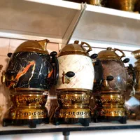 asyucسماور گازی oita برنجی برقی مسی ذغالی زغالی|سماور، چایساز، قهوهساز|اصفهان, دستگرده|دیوار