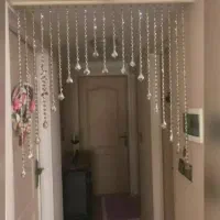 سفارش پرده های پرتراکم کریستال مناسب عرض ۱ متر