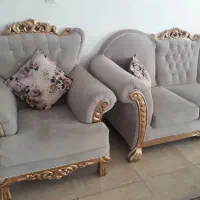 یک دست مبل هفت نفره|مبلمان خانگی و میز عسلی|فولادشهر, A6|دیوار