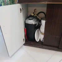 آکواریوم باتمام لوازم|ماهی|ساری, |دیوار