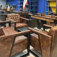 لوازم اداری دفتری میز صندلی تجهیز دفتر نیم ست لابی