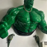 مجسمه دیواری نیم تنه هالک نو نو‌