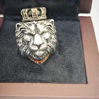 انگشتر نقره شیر الفا