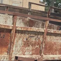 تریلی کمپرسی  دو چرخ تراکتور