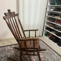 صندلی راک چوب راش و ناهارخوری