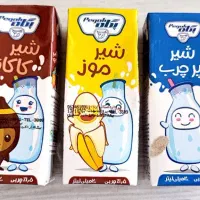 شیر پگاه  دانش آموزی  ۲۸/۰۰۰  شیر موز / شیر کاکائو