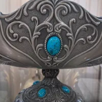 کشکول سیلور نگین دار