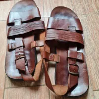 صندل چرم ۴ میلیون سایز ۴۴|کیف، کفش، کمربند|شاهین‌شهر, مورچه خورت|دیوار