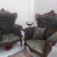 مبل سلطنتی ۹ نفره با میز عسلی و جلو مبلی|مبلمان خانگی و میز عسلی|گنبد کاووس, |دیوار