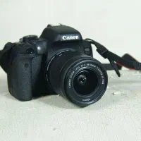 دوربین کنون 750dتمیز وخیلی کم‌کار درحد