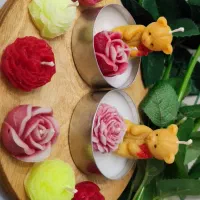 قالب چهارتایی گل و خرس